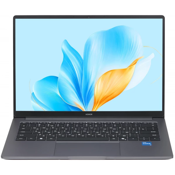 Ноутбук Honor MagicBook X14 2025, 14 ", INTEL UHD Graphics, 16 ГБ RAM, серый [5301ALWG]