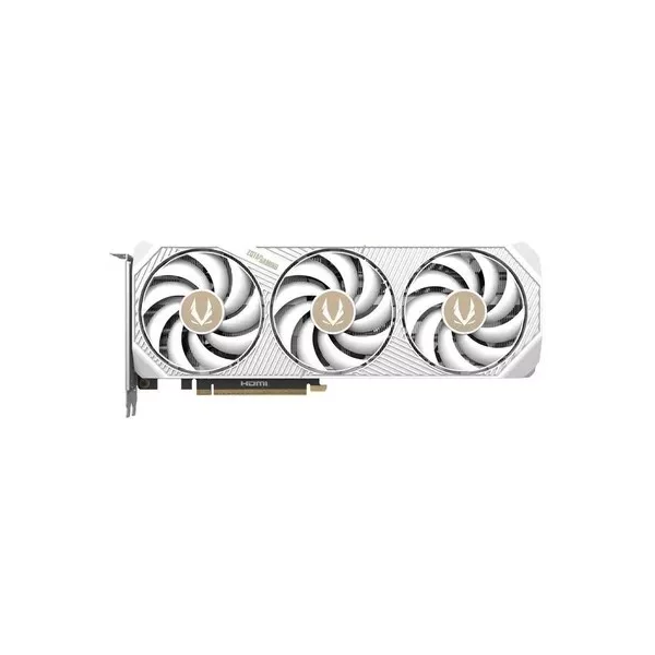 Видеокарта ZOTAC RTX 5070 AMP WHITE ED 12 ГБ ГБ, GDDR7, 2587 МГц Мгц [ZT-B50700FQ-10P]