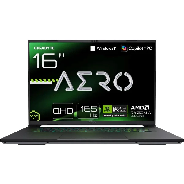 Купить Ноутбук GIGABYTE Aero X16 2WH , 16 ", NVIDIA GeForce RTX 5070, 32 ГБ RAM, серебристый [2WHA3KZC64DH], цены, характеристики, доставка по РФ