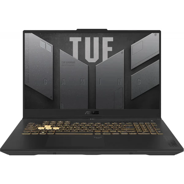 Купить Игровой ноутбук ASUS TUF Gaming F17 FX707VJ-HX006, 17.3 ", NVIDIA GeForce RTX 3050, 16 ГБ RAM, серый [90NR0MY5-M00060], цены, характеристики, доставка по РФ
