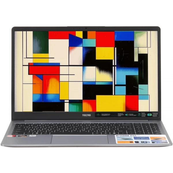Ноутбук TECNO Megabook K15SDA, 15.6 ", AMD Radeon Graphics, 16 ГБ RAM, серый [71005000259]