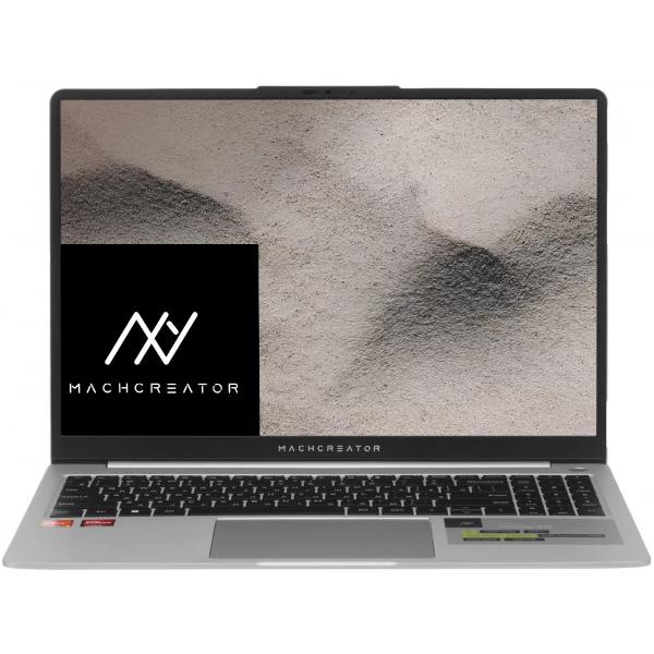Ноутбук Machcreator Genesis R16, 16 ", AMD Radeon 760M, 16 ГБ RAM, серебристый [JJ00G300HRU]