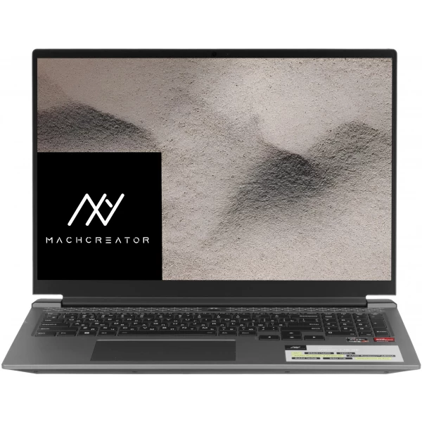 Ноутбук Machcreator Vision L16 SE, 16 ", AMD Radeon 680M, 16 ГБ RAM, серый [JJ00G500HRU]