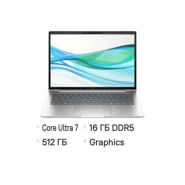 Купить Ноутбук HP ProBook 440 G11, 14 ", INTEL Graphics, 16 ГБ RAM, серебристый [D2FP7ET], цены, характеристики, доставка по РФ