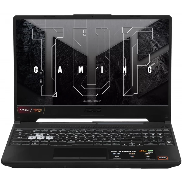 Купить Ноутбук ASUS TUF Gaming A15 FA506NCQ-HN033, 15.6 ", NVIDIA GeForce RTX 3050, 16 ГБ RAM, черный [90NR0QE7-M001C0], цены, характеристики, доставка по РФ