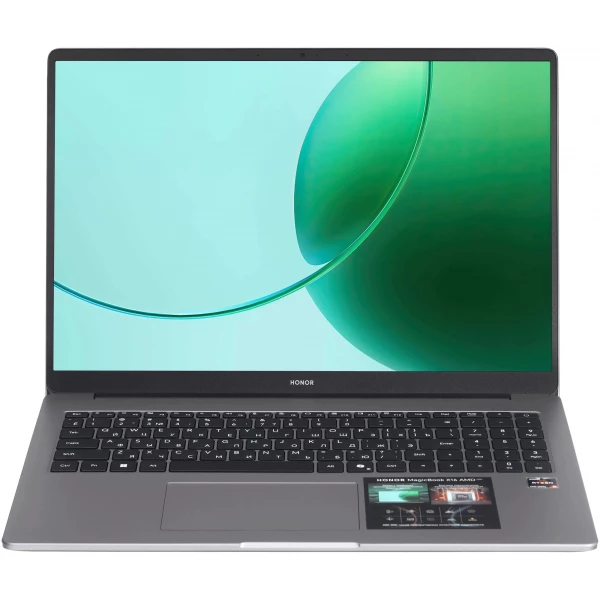 Ноутбук Honor MagicBook X16 AMD, 16 ", AMD Radeon 660M, 16 ГБ RAM, серый [5301APLM]