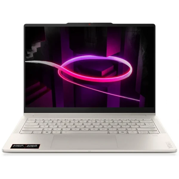 Купить Ноутбук Lenovo Yoga 7 14AGP11, 14 ", AMD Radeon 840M, 24 ГБ RAM, бежевый [83td0083rk], цены, характеристики, доставка по РФ