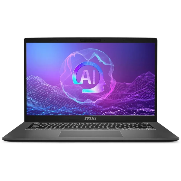 Ноутбук MSI Modern A14 AI+ F3HMG-041XRU, 14 ", AMD Radeon 820M, 16 ГБ RAM, серый [9s7-14sk21-041]