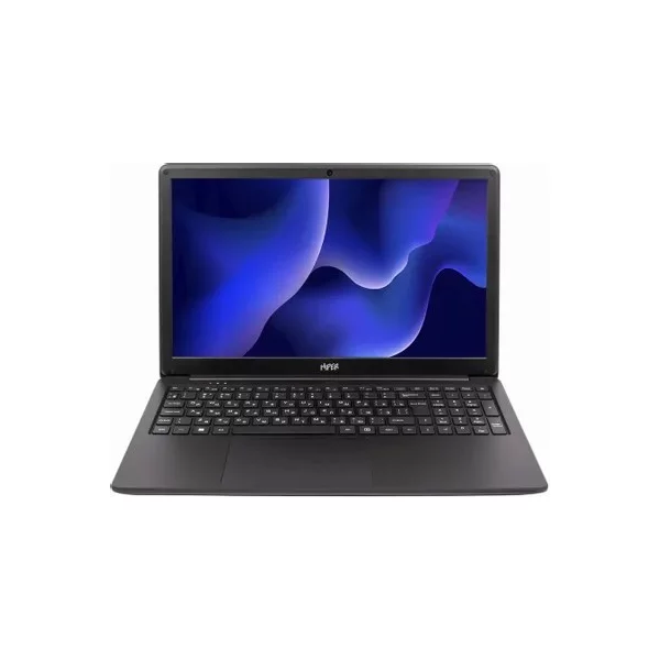 Ноутбук HIPER Workbook N15RP, 15.6, IPS, AMD Ryzen 5 3500U 2.1ГГц, 4-ядерный, 8ГБ DDR4, 256ГБ SSD, AMD Radeon Vega 8, Windows 10 Professional, черный