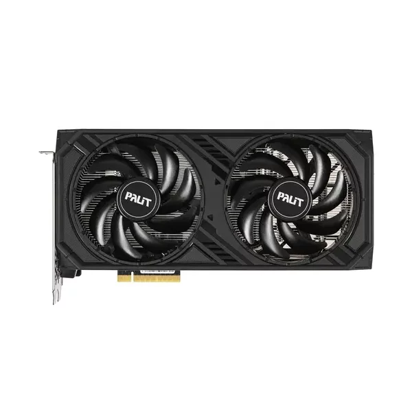 Видеокарта Palit GeForce RTX 4060 Dual 8 ГБ, GDDR6, 1830 Мгц [NE64060019P1-1070D]