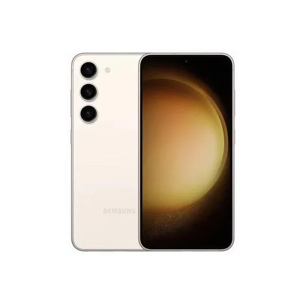 Смартфон SAMSUNG Galaxy S23 5G, 8, 256 ГБ, кремовый [SM-S911BZEGCAU]