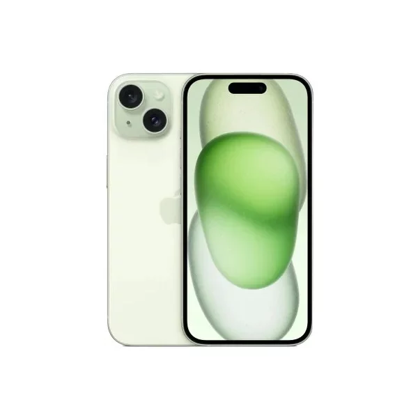 Смартфон APPLE iPhone 15, , 256 ГБ, зеленый [MTLN3CH/A]