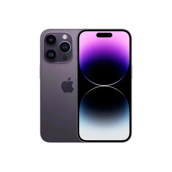 Смартфон APPLE iPhone 14 Pro Max, 6 ГБ, 256 ГБ, темно-фиолетовый [MQ9X3VN/A]