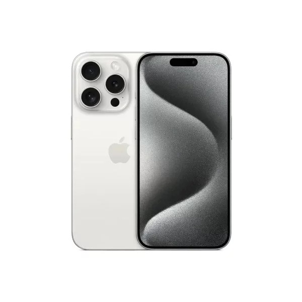 Смартфон APPLE iPhone 15 Pro, , 512 ГБ, белый титан [MTUJ3J/A]