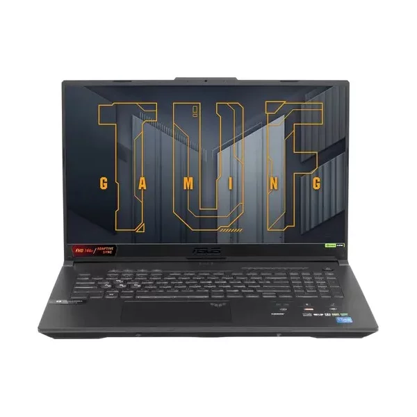 Купить Ноутбук ASUS TUF Gaming F17 FX707ZU4-HX020W, 17.3 ", NVIDIA GeForce RTX 4060, 16 ГБ RAM, серый [90NR0FB5-M004R0], цены, характеристики, доставка по РФ