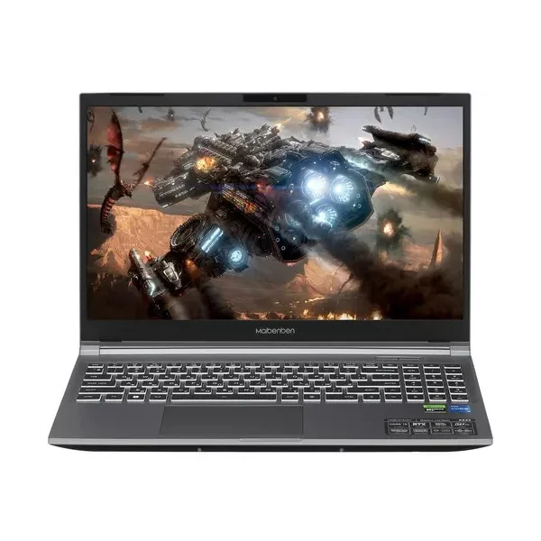 Ноутбук MAIBENBEN X525, 15.6 ", 16 ГБ, DDR4, 512 ГБ, Intel Core i5-12450H, NVIDIA GeForce RTX 4060, серый [X525FSBALBRE0]