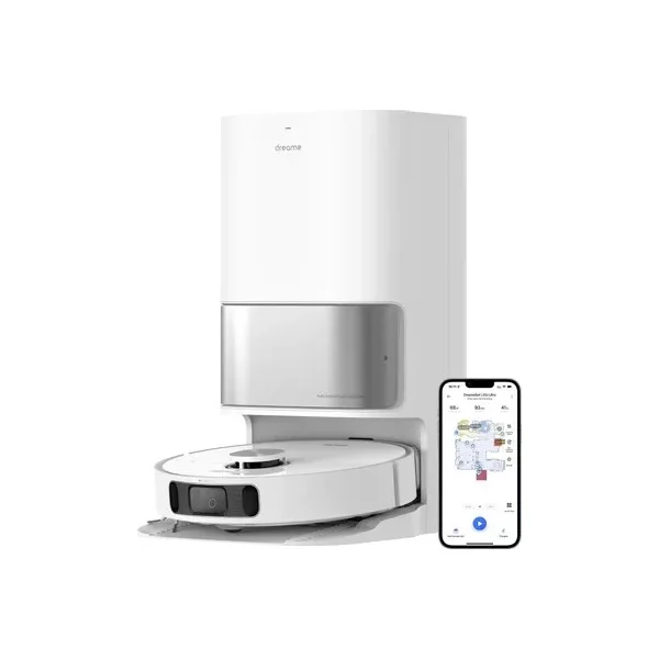 Робот-пылесос DREAME L10s Ultra, 0.35 л, 75 Вт, 5300 Па, 5200 мАч, белый [RLS6LADC]