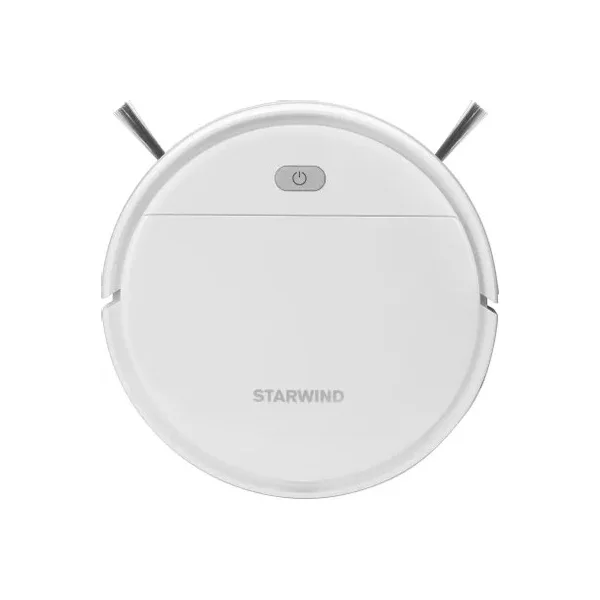 Робот-пылесос StarWind SRV3955, 0.2 л, 18 Вт, 1500 мАч, белый [SRV3955]