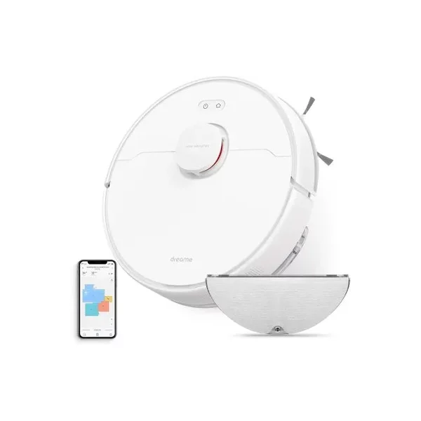 Купить Робот-пылесос DREAME D9 Max, 0.57 л, 42 Вт, 5200 мАч, белый [RLD33GA], цены, характеристики, доставка по РФ