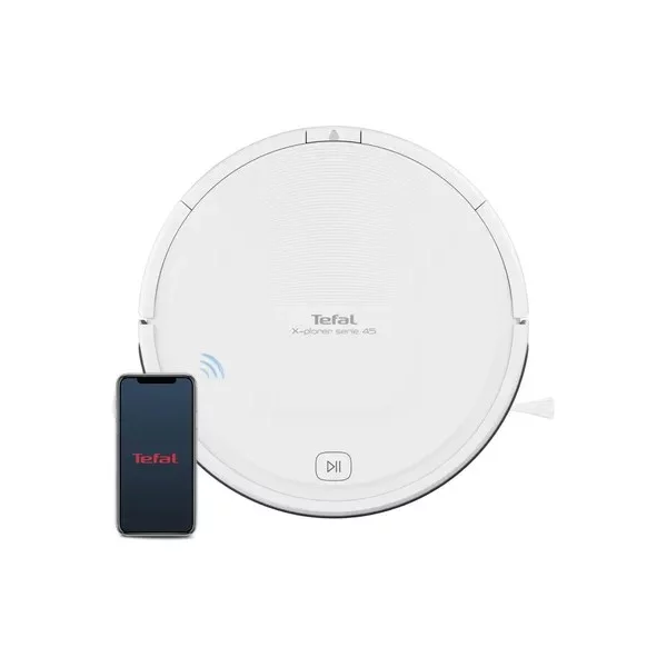Купить Робот-пылесос Tefal RG8227WH, 0.44 л, белый [2211401030], цены, характеристики, доставка по РФ