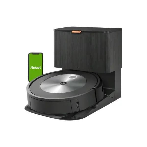 Купить Робот-пылесос iRobot Roomba Combo J7+, 450 л, 55 Вт, 1800 мАч, черный графит [C755840], цены, характеристики, доставка по РФ
