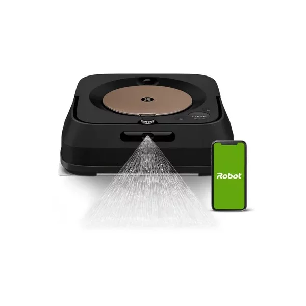 Робот-пылесос iRobot Braava Jet M6, 50 Вт, 1800 мАч, черный [M613240]