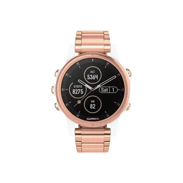 Купить Смарт-часы GARMIN 5S Plus, 1.2 ", розовый [010-01987-11], цены, характеристики, доставка по РФ