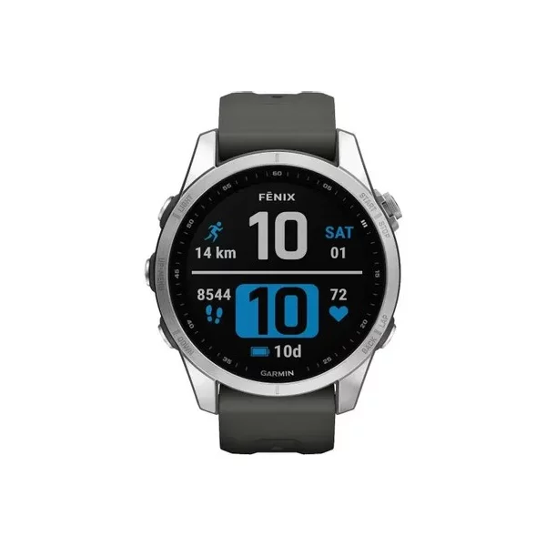 Смарт-часы GARMIN 7S, 1.2 ", серый [010-02539-01]