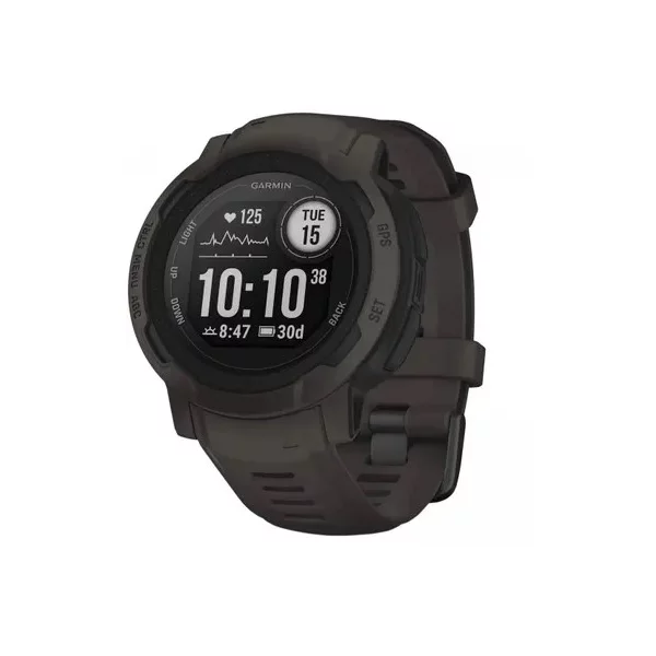 Смарт-часы GARMIN 2, 0.9 ", LCD, темно-серый [010-02626-00]