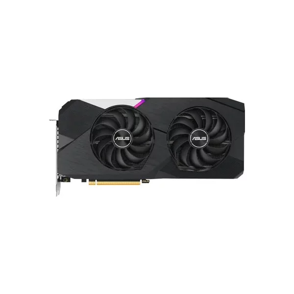 Купить Видеокарта ASUS AMD Radeon RX 6750XT DUAL-RX6750XT-O12G 12 ГБ, GDDR6, 2512 Мгц [DUAL-RX6750XT-O12G], цены, характеристики, доставка по РФ
