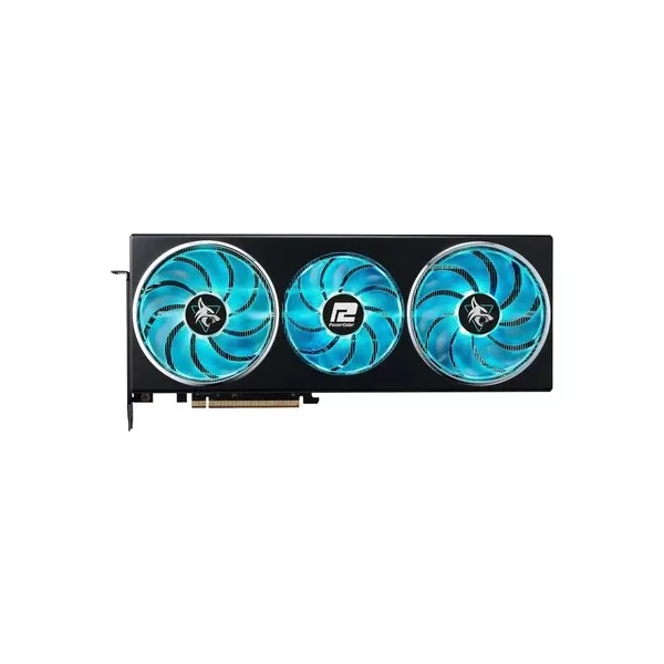 Видеокарта POWERCOLOR AMD Radeon RX 7700XT 12 ГБ, GDDR6, 2226 Мгц [RX7700XT 12G-L/OC]