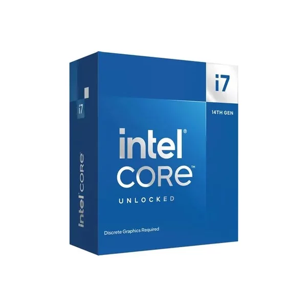 Процессор INTEL Intel Core i7 14700KF 3.4 Ггц 5.6 Ггц Turbo, [BX8071514700KF SRN3Y]