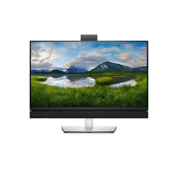 Монитор DELL C2422HE черный и серебристый, 23.8 