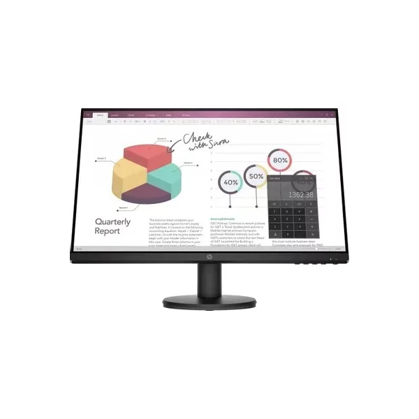 Купить Монитор HP P24v черный, 23.8 