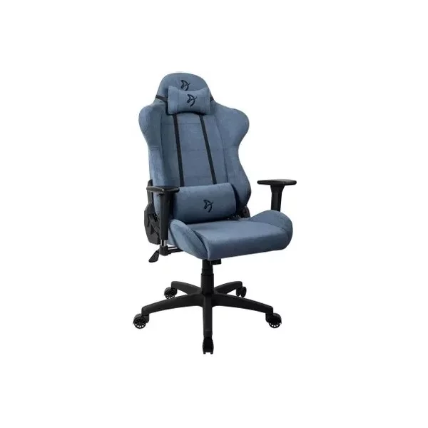 Купить Кресло игровое AROZZI Torretta Soft Fabric на колесиках, ткань, синий [TORRETTA-SFB-BL], цены, характеристики, доставка по РФ