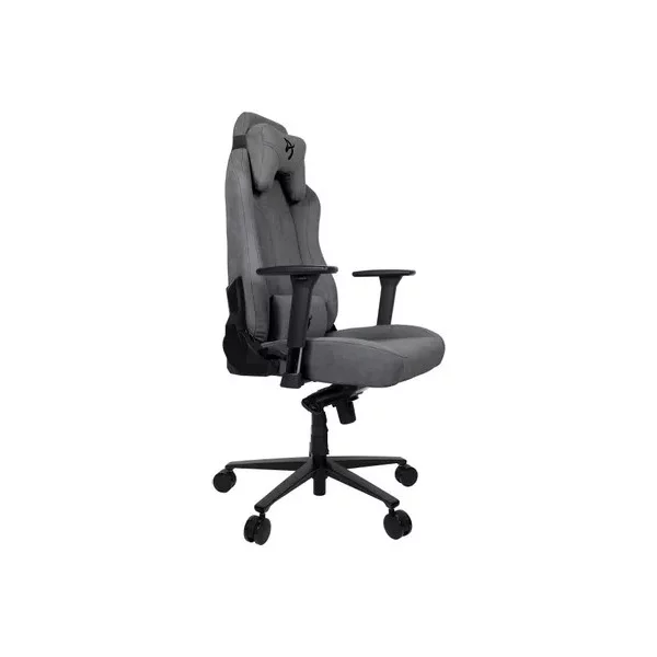 Кресло игровое AROZZI Vernazza Soft Fabric на колесиках, ткань, серый [VERNAZZA-SFB-ASH]