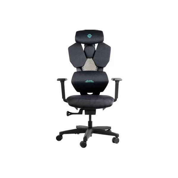 Купить Кресло игровое GMNG GG-CH110B на колесиках, сетка/ткань, черный [GG-CH110B], цены, характеристики, доставка по РФ