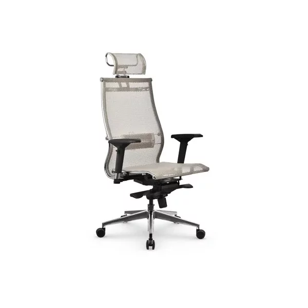 Купить Кресло МЕТТА Samurai S-3.051 MPES на колесиках, сетка, молочный [Z312819946], цены, характеристики, доставка по РФ