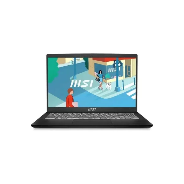 Ноутбук MSI 15 H B13M-099RU, 15.6  ", INTEL Iris Xe Graphics, 16 ГБ RAM, черный [9S7-15H411-099]