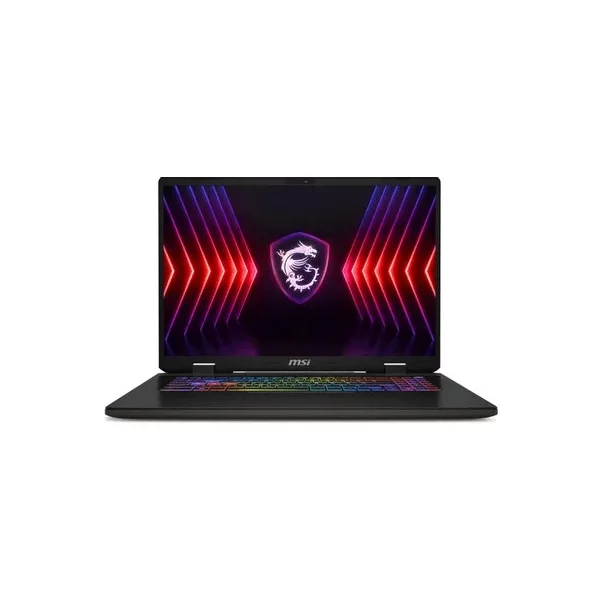 Ноутбук MSI 17 HX B13VFKG-099XRU, 17  ", NVIDIA GeForce RTX 4060, 16 ГБ RAM, серый космос [9S7-17T214-099]