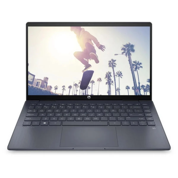 Ноутбук HP Pavilion x360 14-ek1027ci , 14 ", INTEL Iris Xe Graphics, 16 ГБ RAM, синий [9D3T3EA]