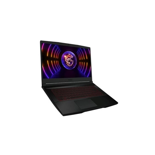Ноутбук MSI Thin GF63 12UC-1047XRU, 15.6 ", NVIDIA GeForce RTX 3050, 8 ГБ RAM, черный [9S7-16R821-1047]