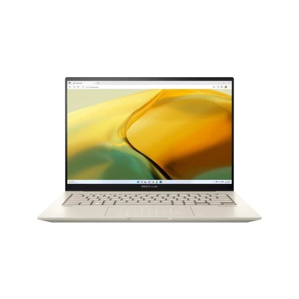 Купить Ноутбук ASUS ZenBook 14X UX3404VA-M3090X , 14.5 ", INTEL Iris Xe Graphics, 16 ГБ RAM, бежевый [90NB1086-M004Z0], цены, характеристики, доставка по РФ