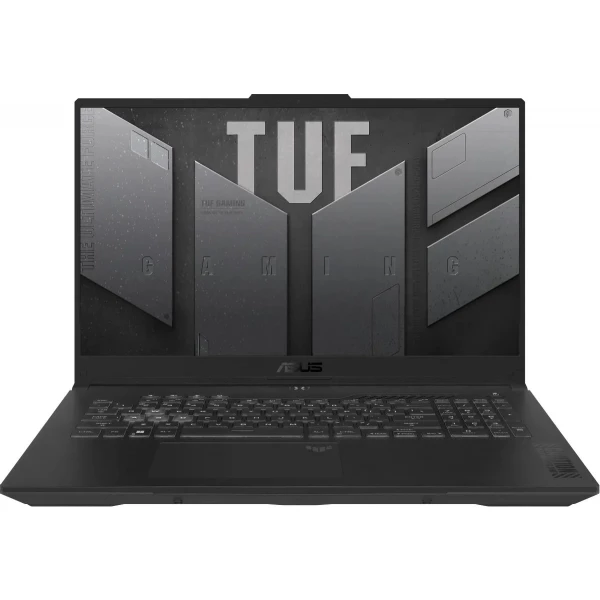 Купить Ноутбук ASUS TUF Gaming F17 FX707ZU4-HX074W , 17.3 ", NVIDIA GeForce RTX 4050, 16 ГБ RAM, серый [90NR0FJ5-M004H0], цены, характеристики, доставка по РФ