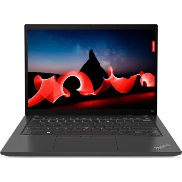 Ноутбук Lenovo ThinkPad T14 Gen 4, 14 ", INTEL Iris Xe Graphics, 16 ГБ RAM, черный [21HD0043RT]