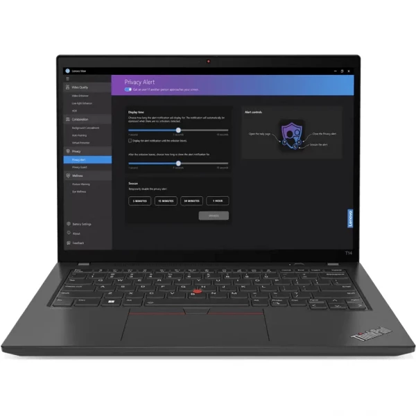 Ноутбук Lenovo ThinkPad T14 Gen 4, 14 ", INTEL Iris Xe Graphics, 16 ГБ RAM, черный [21HD003PRT]
