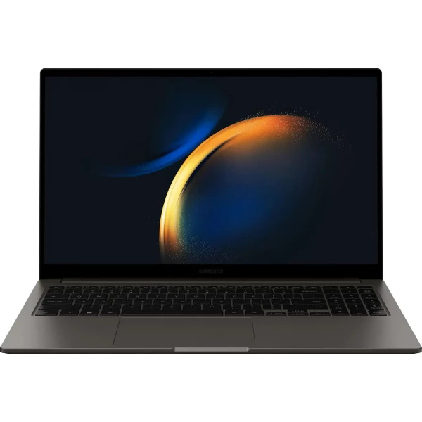 Ноутбук Samsung Galaxy Book3, 15.6 ", INTEL Iris Xe Graphics, 16 ГБ RAM, графитовый [NP750XFG-KA3IN]