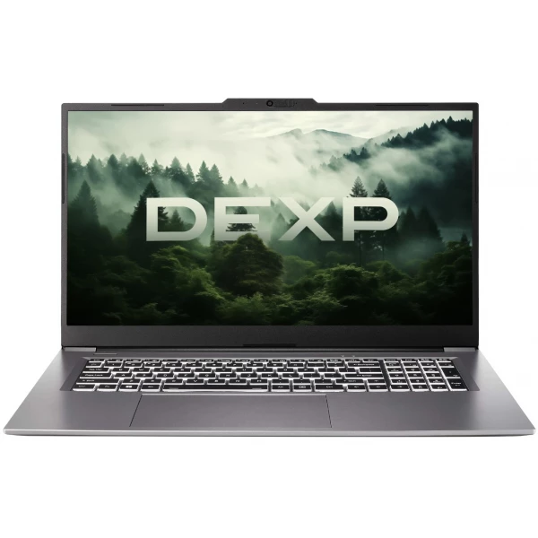 Купить Ноутбук DEXP Atlas M17-I5W305, 17.3 ", INTEL Iris Xe Graphics, 16 ГБ RAM, серый [M17-I5W305], цены, характеристики, доставка по РФ