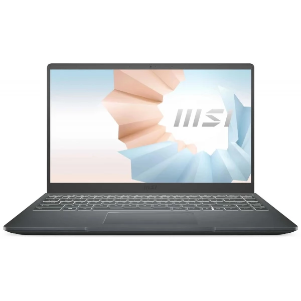 Купить Ноутбук MSI Modern 14 B11MOU-636RU, 14 ", INTEL Iris Xe Graphics, 8 ГБ RAM, темно-серый [9S7-14D334-636], цены, характеристики, доставка по РФ