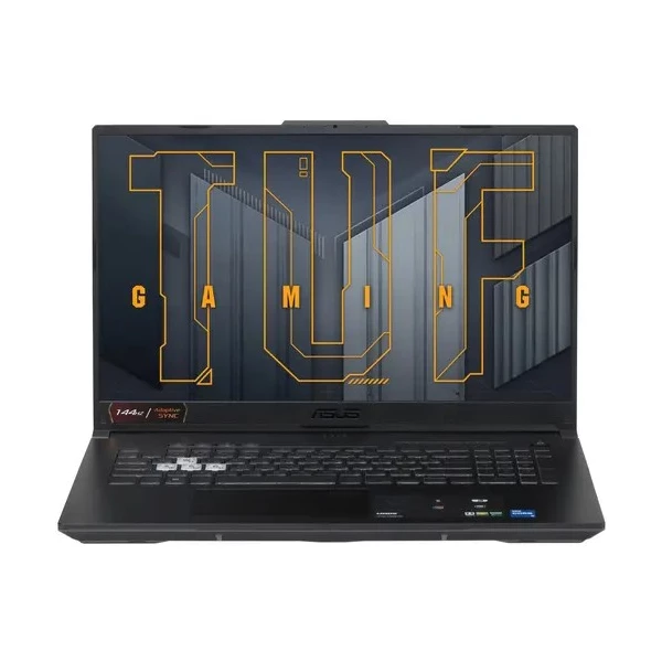 Ноутбук ASUS TUF Gaming F17 FX707ZC4-HX014, 17.3 ", NVIDIA GeForce RTX 3050, 16 ГБ RAM, серый [90NR0GX1-M000K0]